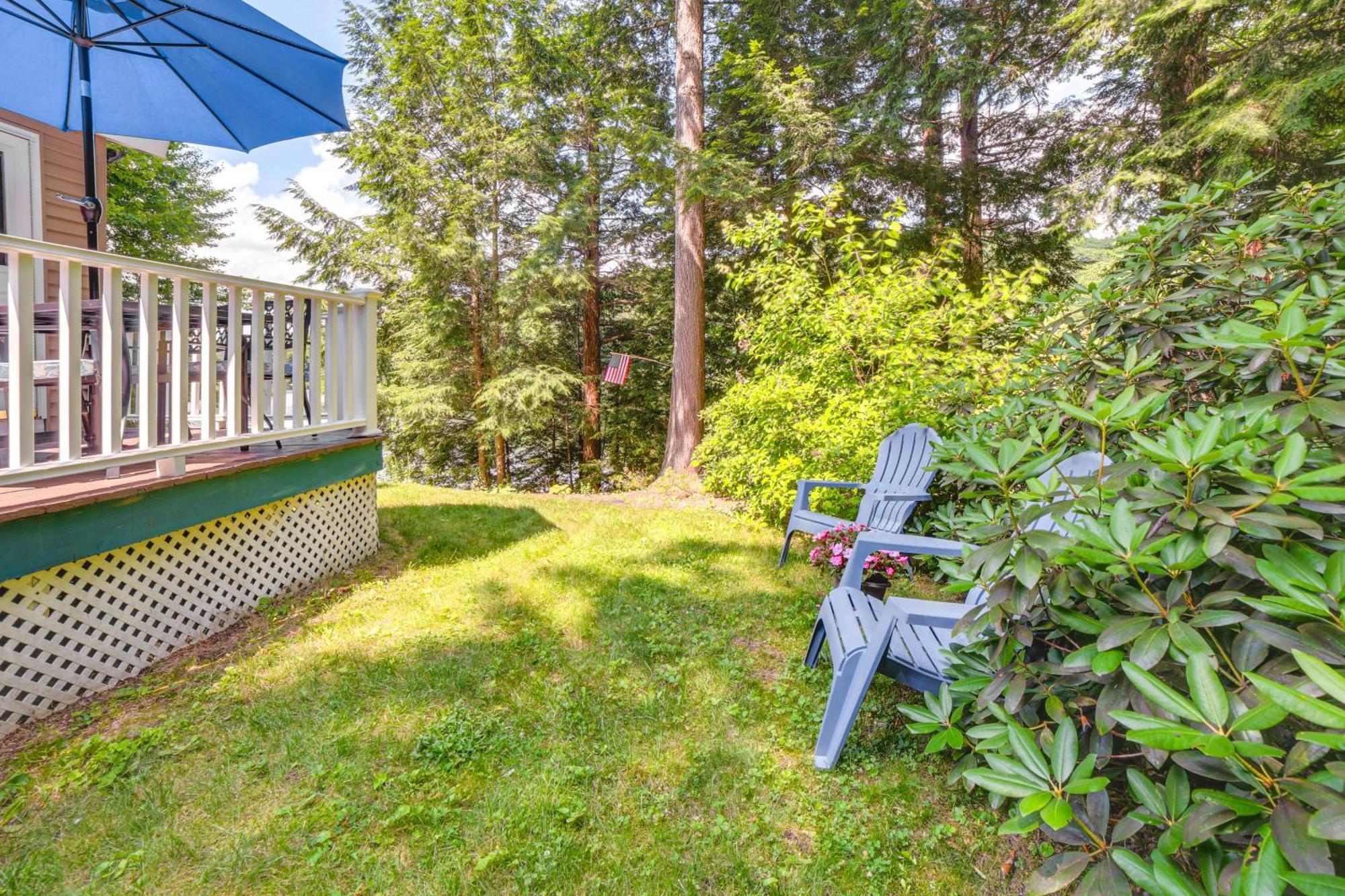 Breathtaking Newbury Cottage With Deck On Chalk Pond Luaran gambar